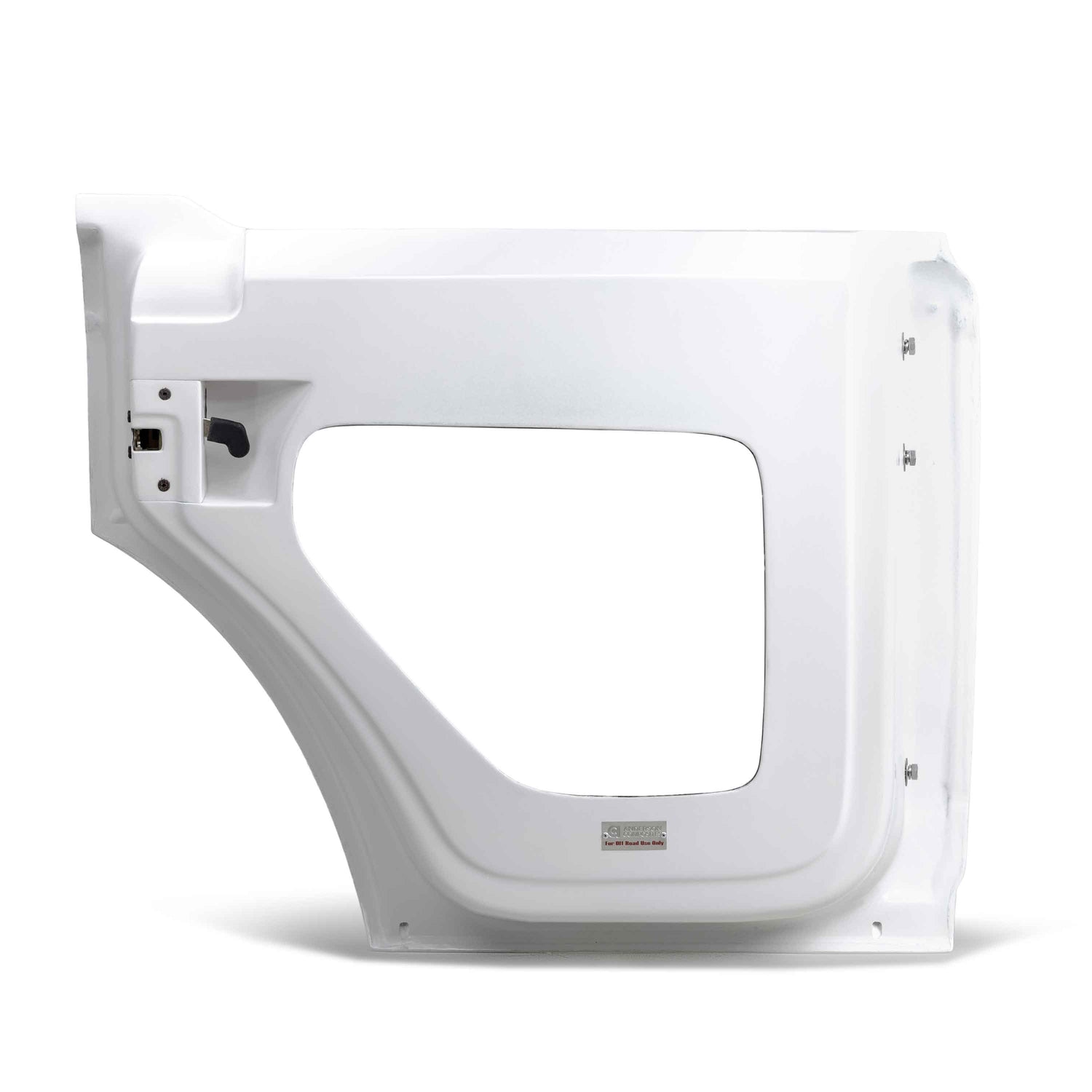 Fiberglass rear halo doors with carbon fiber inserts for 2021-2024 Ford Bronco 4DR