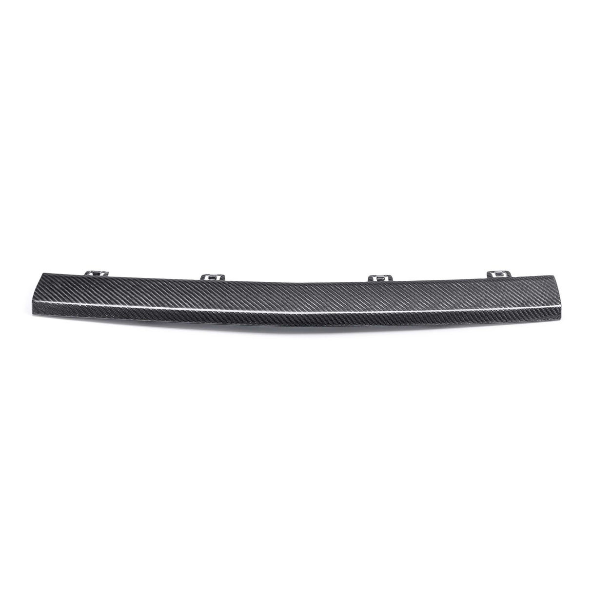Carbon fiber upper grille trim for 2024 Ford Mustang Dark Horse