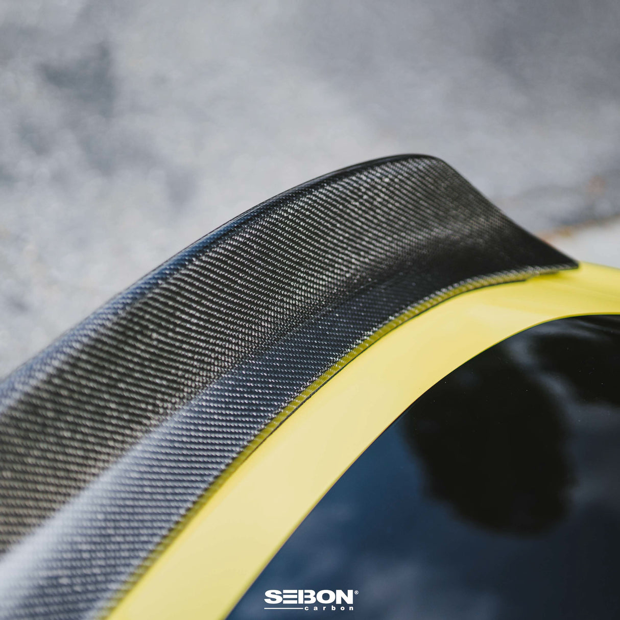 DA-style carbon fiber rear spoiler for 2023-2024 Nissan Z