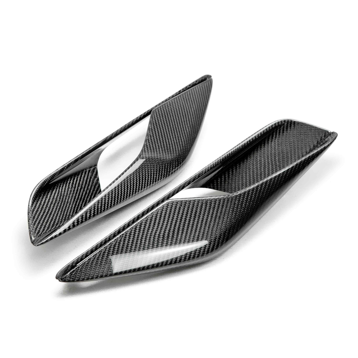 Carbon fiber quarter panel intake vents for 2014-2019 Chevrolet Corvette C7 Z06/ZR1