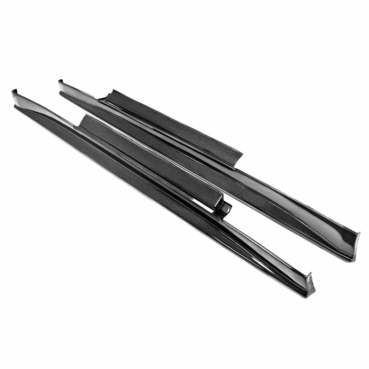 VS-style carbon fiber side skirts for 2009-2016 Nissan GTR