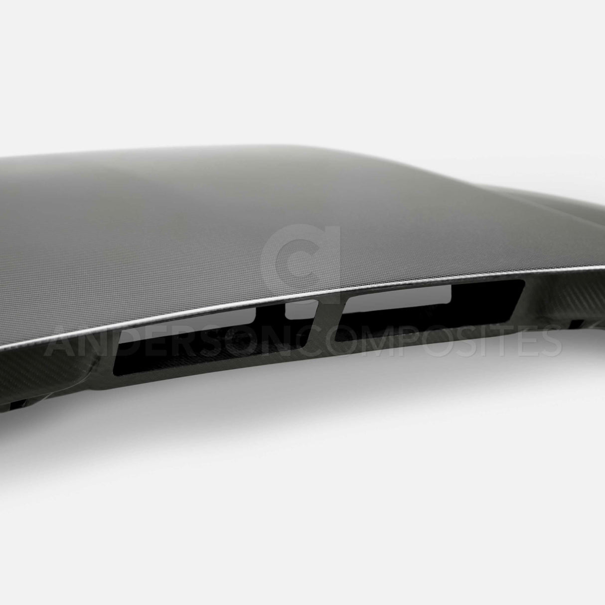 Type-CJ double sided carbon fiber 3 inch cowl hood for 2015-2017 Ford Mustang