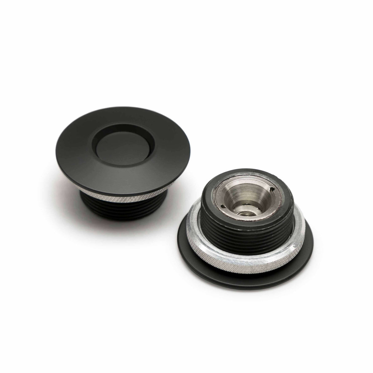 Quik-Latch QL50 Low Profile Hood Pin Kit - Black (2.50" DIA) - no lock
