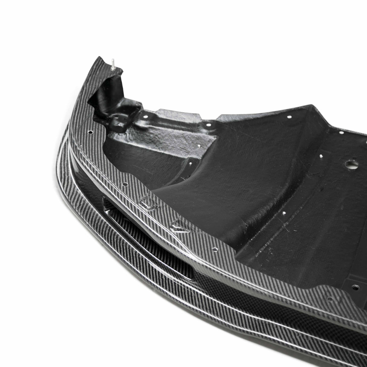 VS-style carbon fiber front lip for 2012-2016 Nissan GTR