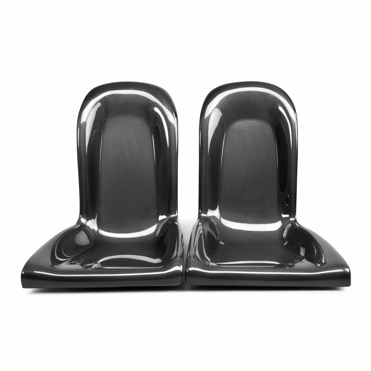 Carbon fiber rear seat panels for 2009-2022 Nissan GTR (pair)