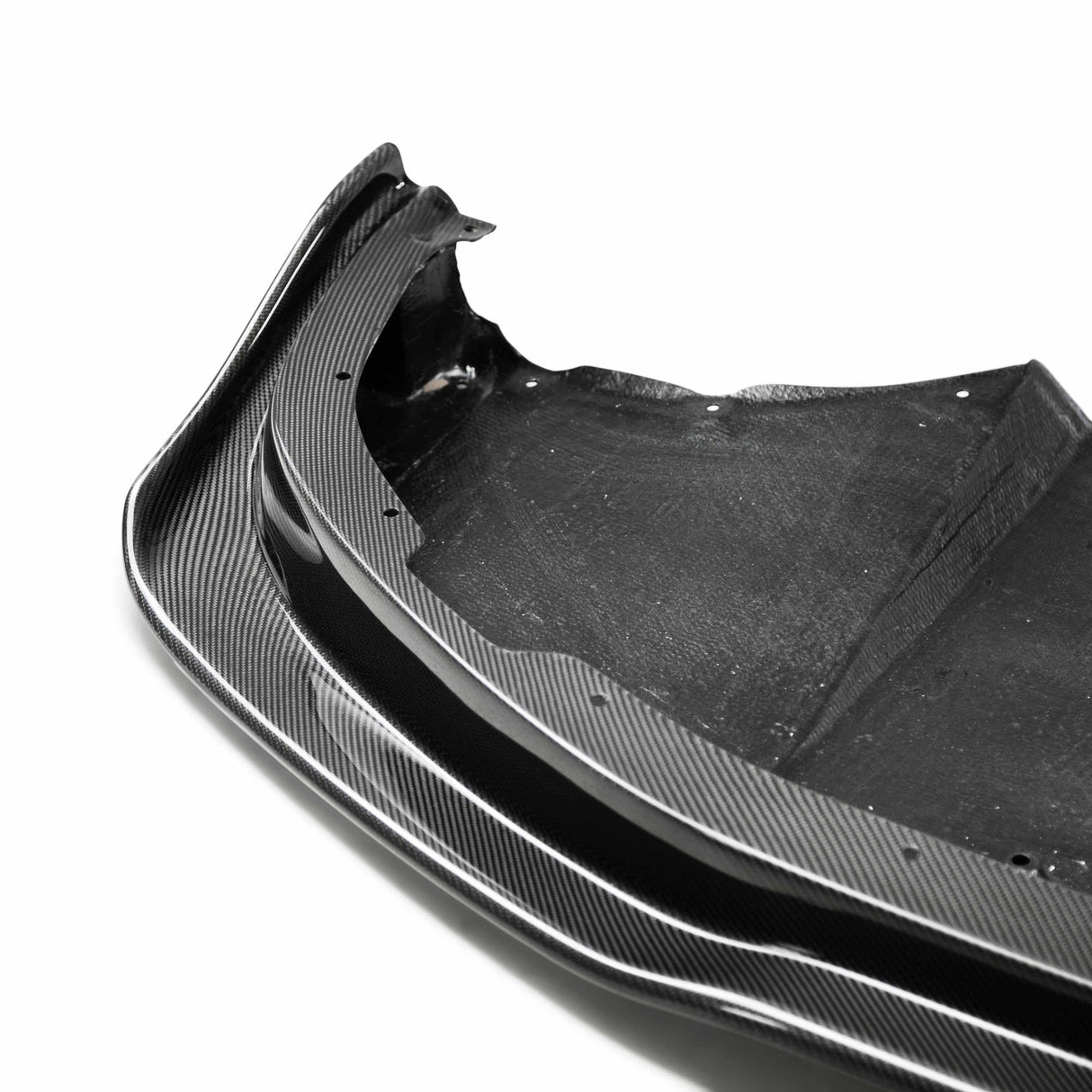 SS-style carbon fiber front lip for 2009-2011 Nissan GTR