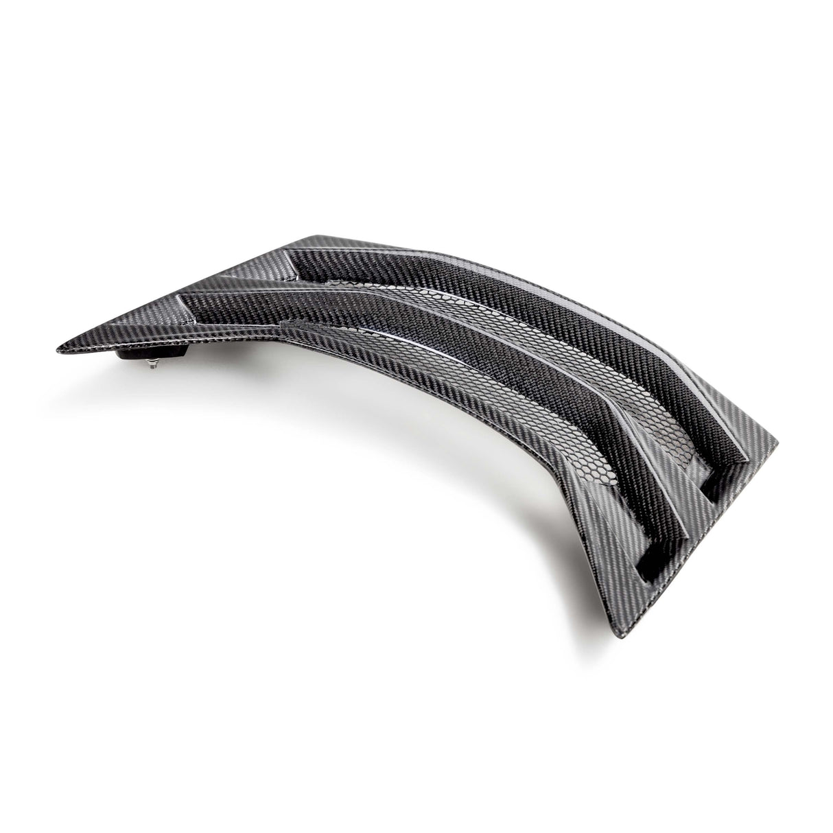 Carbon fiber rear hatch vent for 2020-2024 Chevrolet C8 Convertible