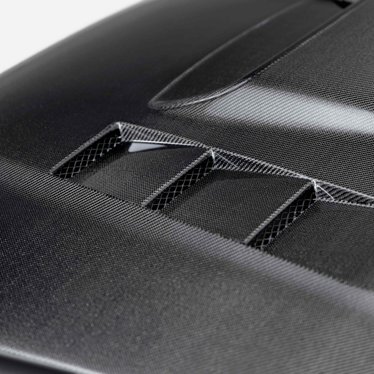 TS-style carbon fiber hood for 2005-2011 Toyota Tacoma