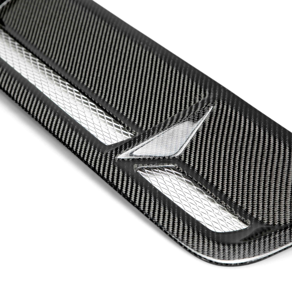 Carbon fiber hood vent for 2010-2014 Ford Shelby GT500