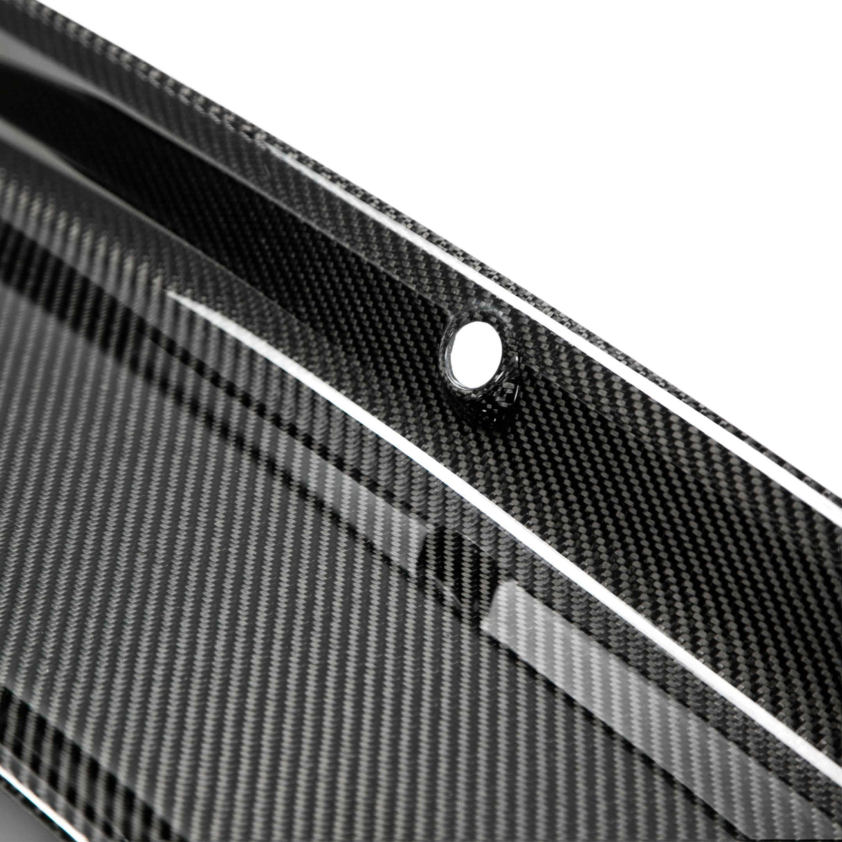 Carbon fiber decklid panel for 2015-2023 Ford Mustang No Emblem