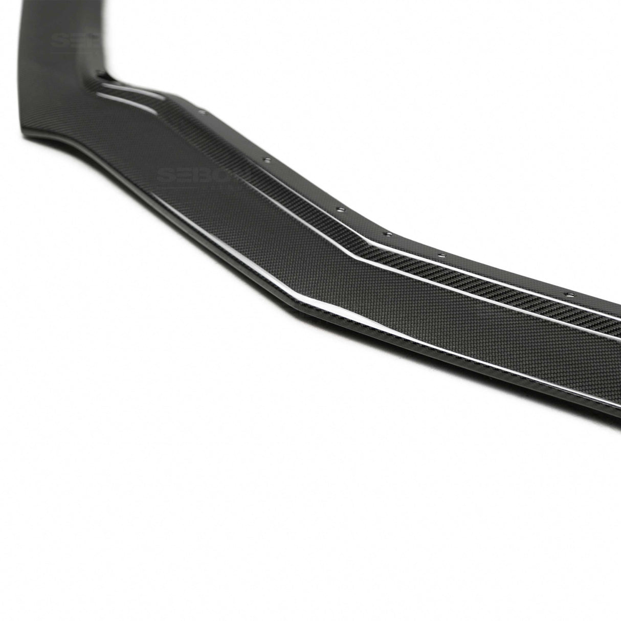 Type-MB carbon fiber front chin spoiler for 2020-2024 Chevrolet C8