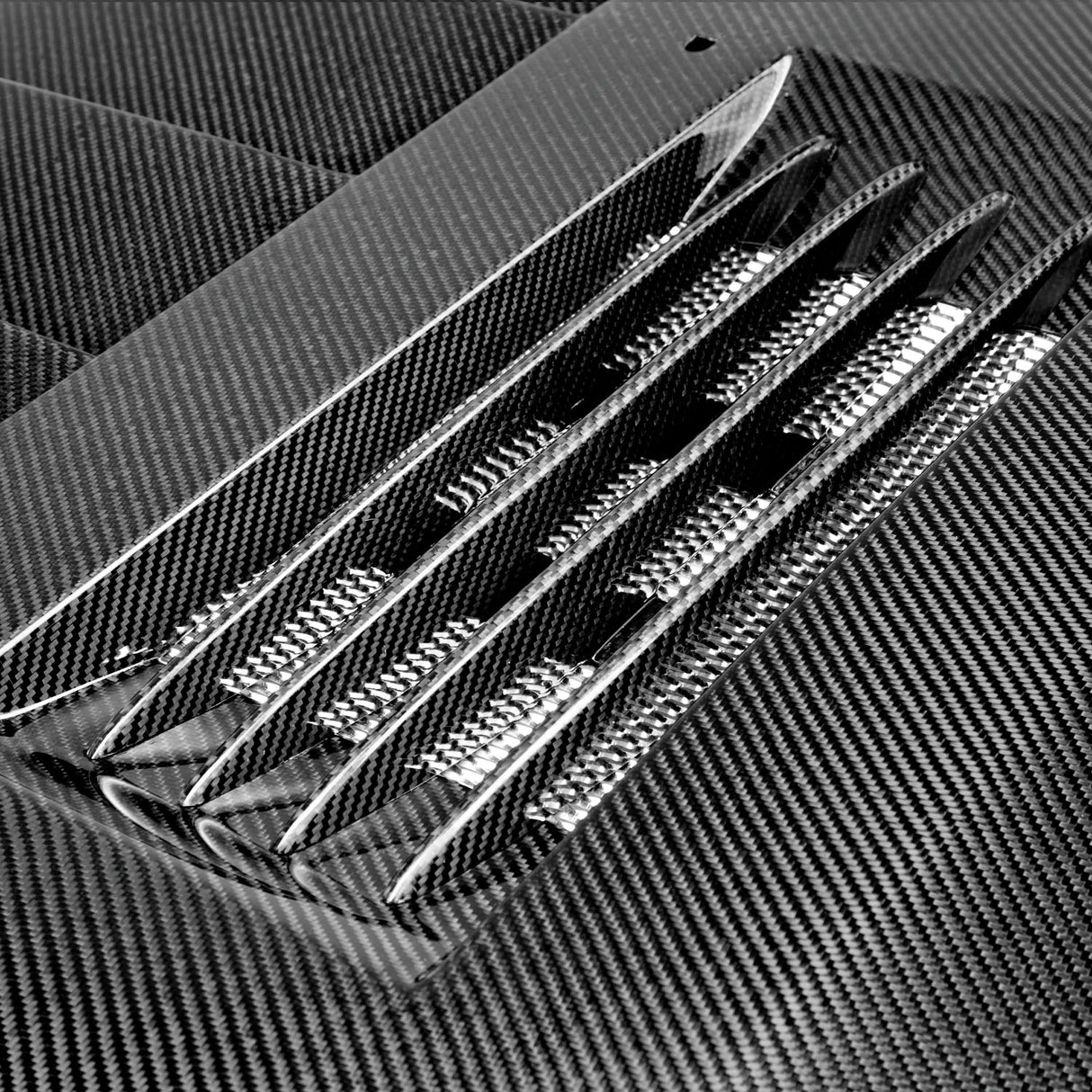 Type-SS carbon fiber hood for 2005-2009 Ford Mustang