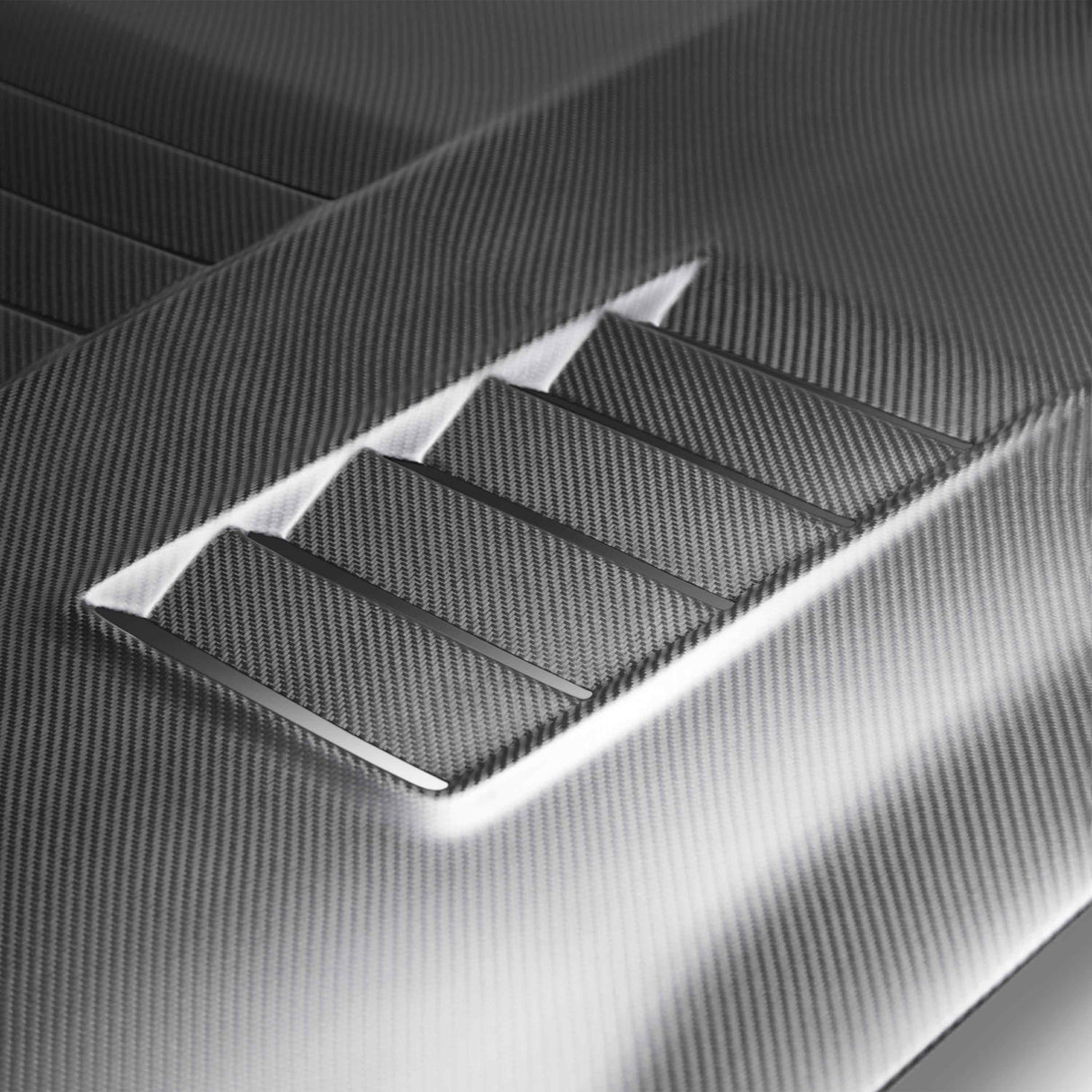 Type-CR dry carbon fiber hood for 2015-2020 Ford Mustang Shelby GT350 & GT350R
