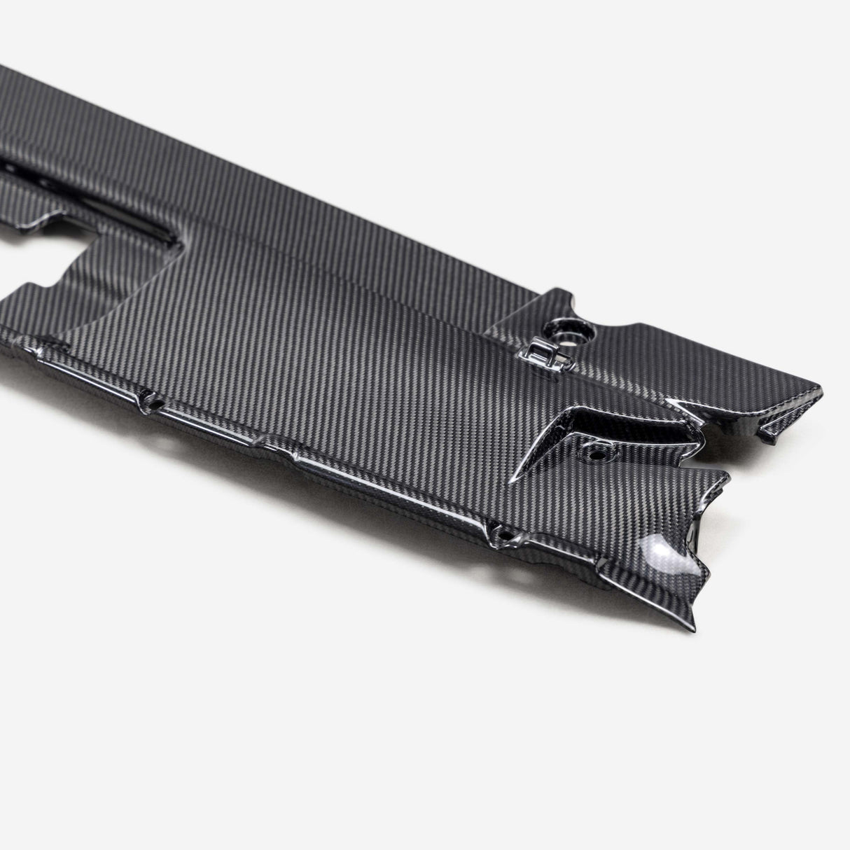 Carbon fiber radiator cover for 2015-2017 Ford Mustang