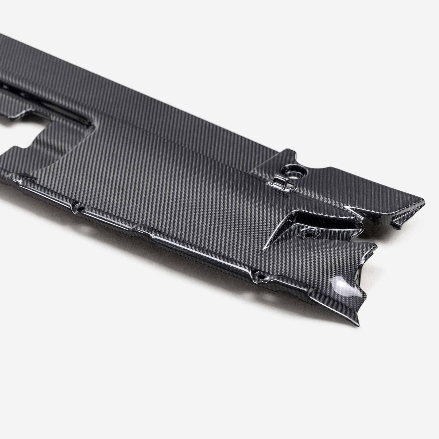 Carbon fiber radiator cover for 2015-2017 Ford Mustang