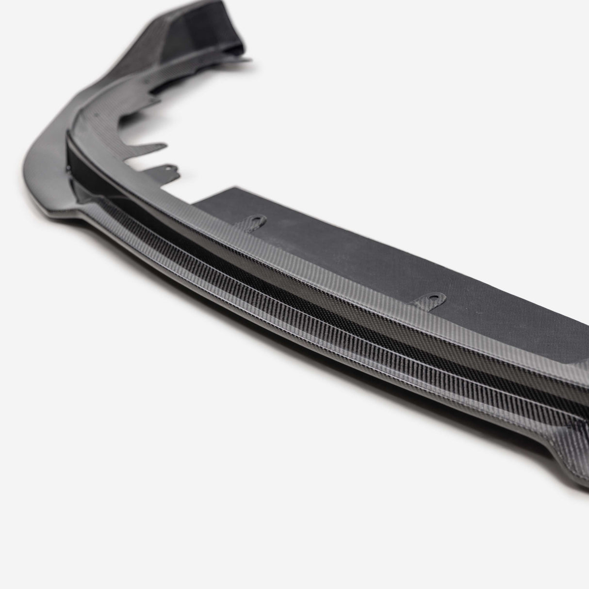 MB-style carbon fiber front lip for 2023-2024 Toyota Prius