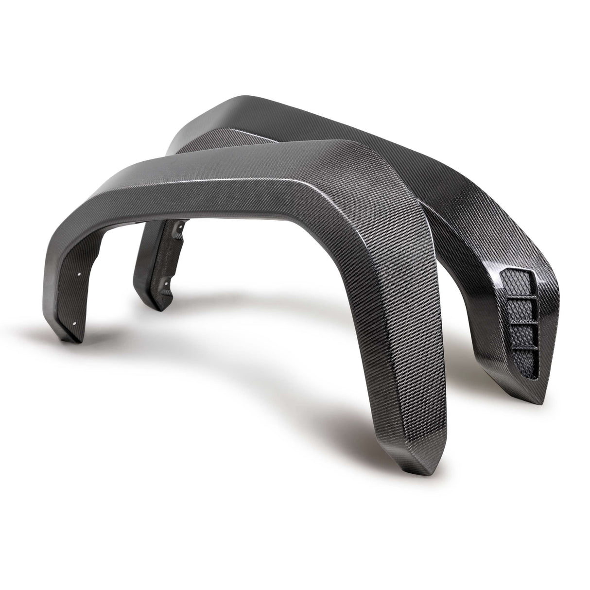 Carbon fiber front fender flares for 2024 Toyota Tacoma PRO