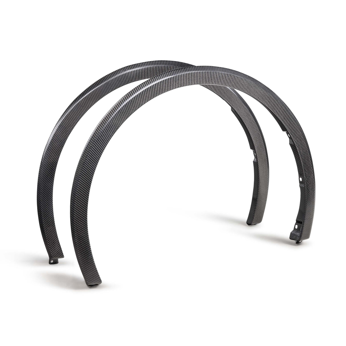 Carbon fiber front fender trim for 2023-2024 Toyota Prius