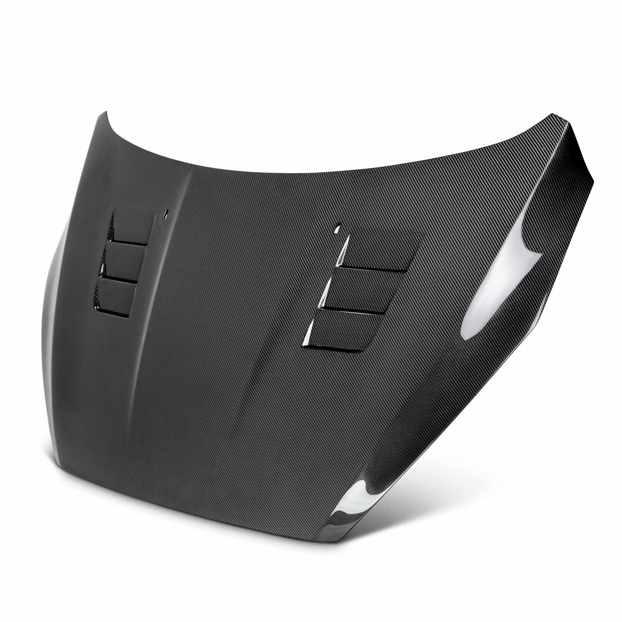 TS-style carbon fiber hood for 2015-2018 Ford Focus