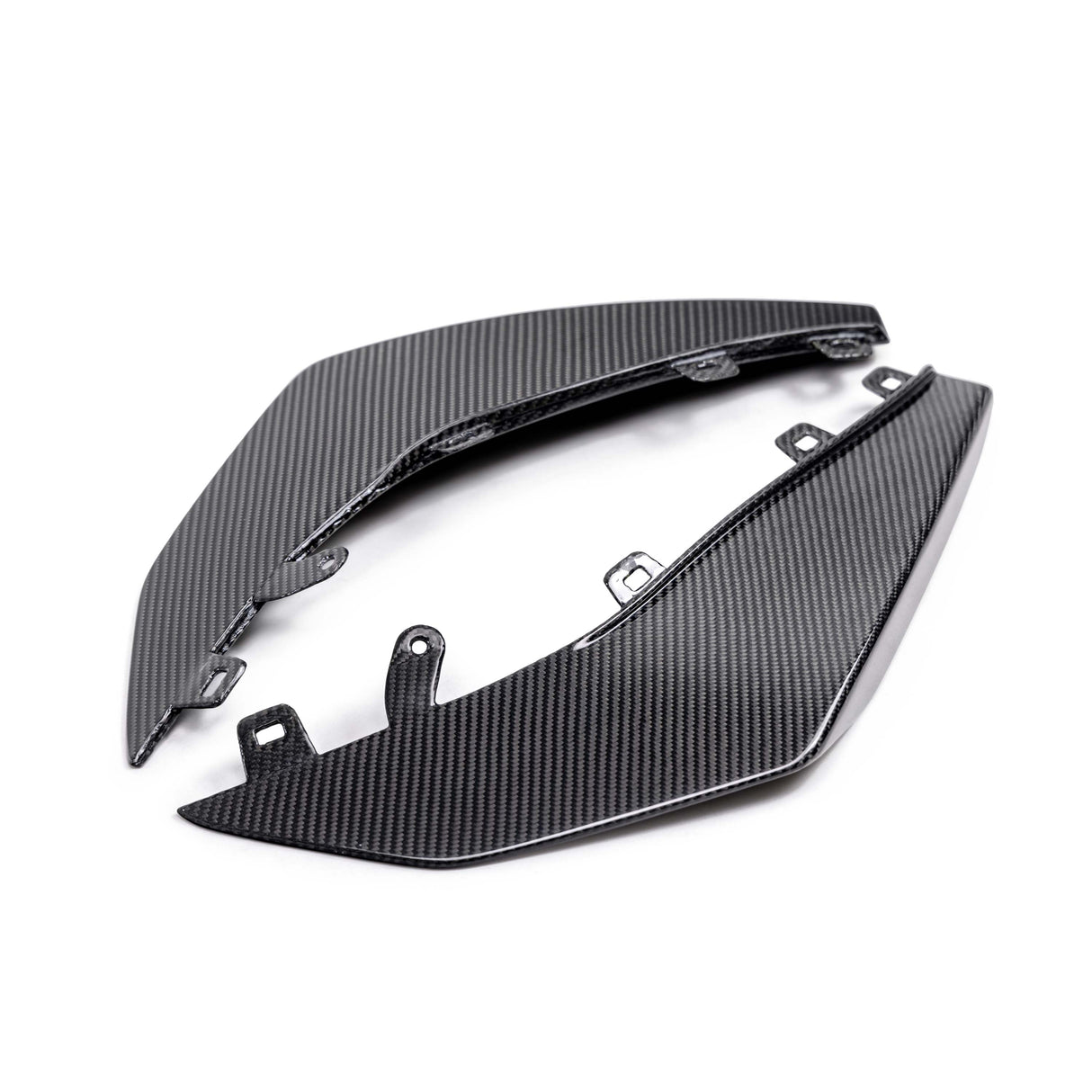 Carbon fiber dive planes for 2023-2024 Chevrolet C8 Z06 (PAIR)