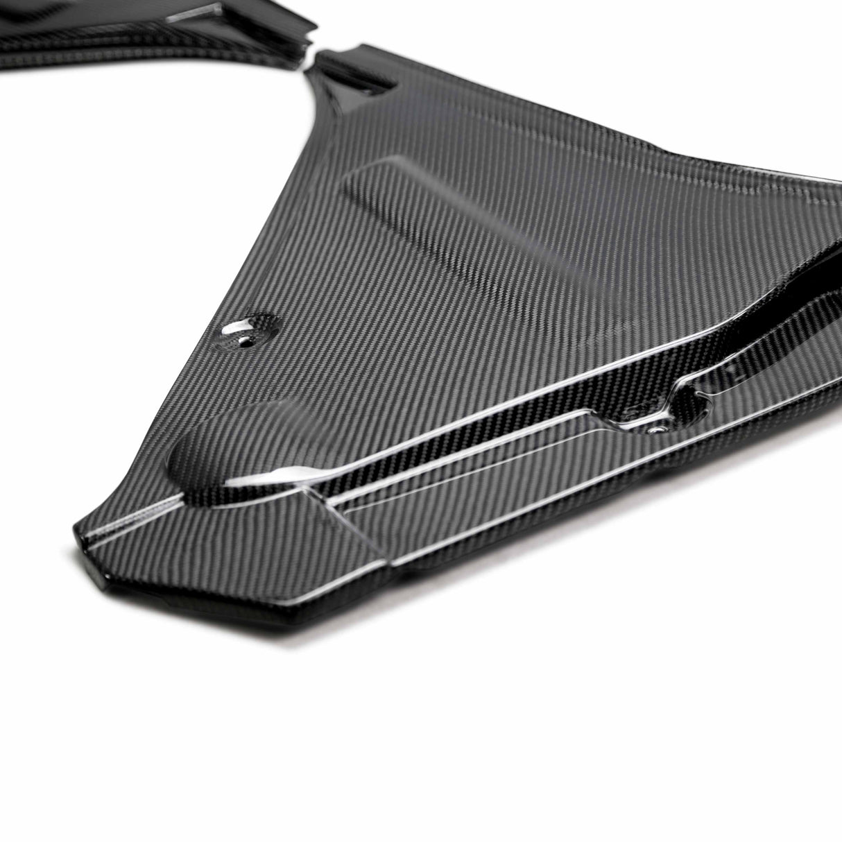 Carbon fiber cooling panel set for 2009-2022 Nissan GTR (3-piece)