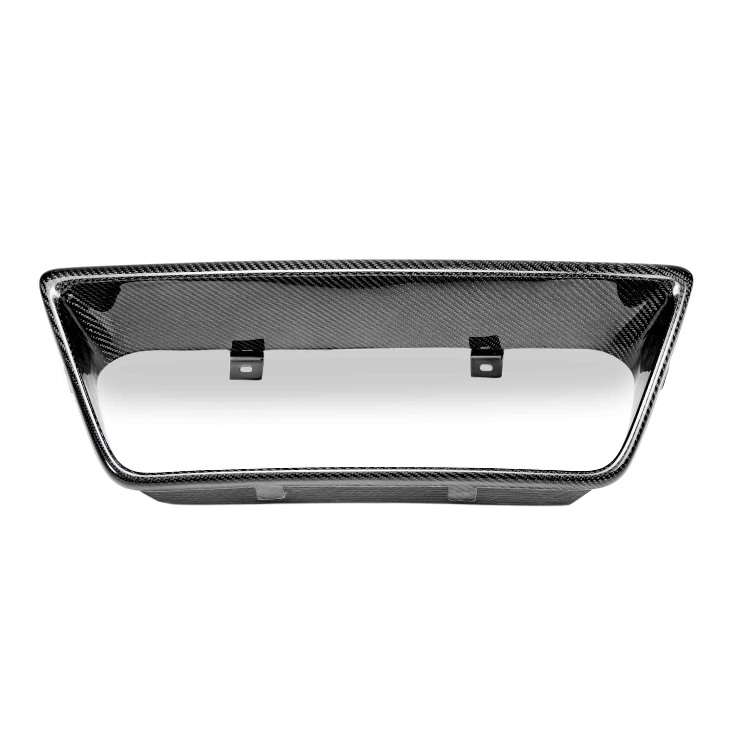 Carbon fiber exhaust surround bezels for 2014-2019 Chevrolet Corvette C7 Stingray/Z06/Grand Sport