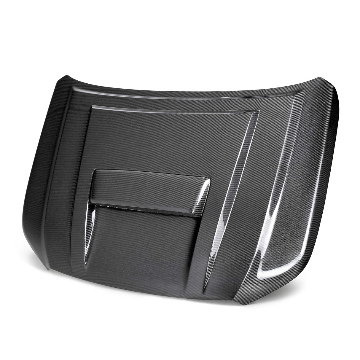 TR-style carbon fiber hood for 2022 Nissan Frontier