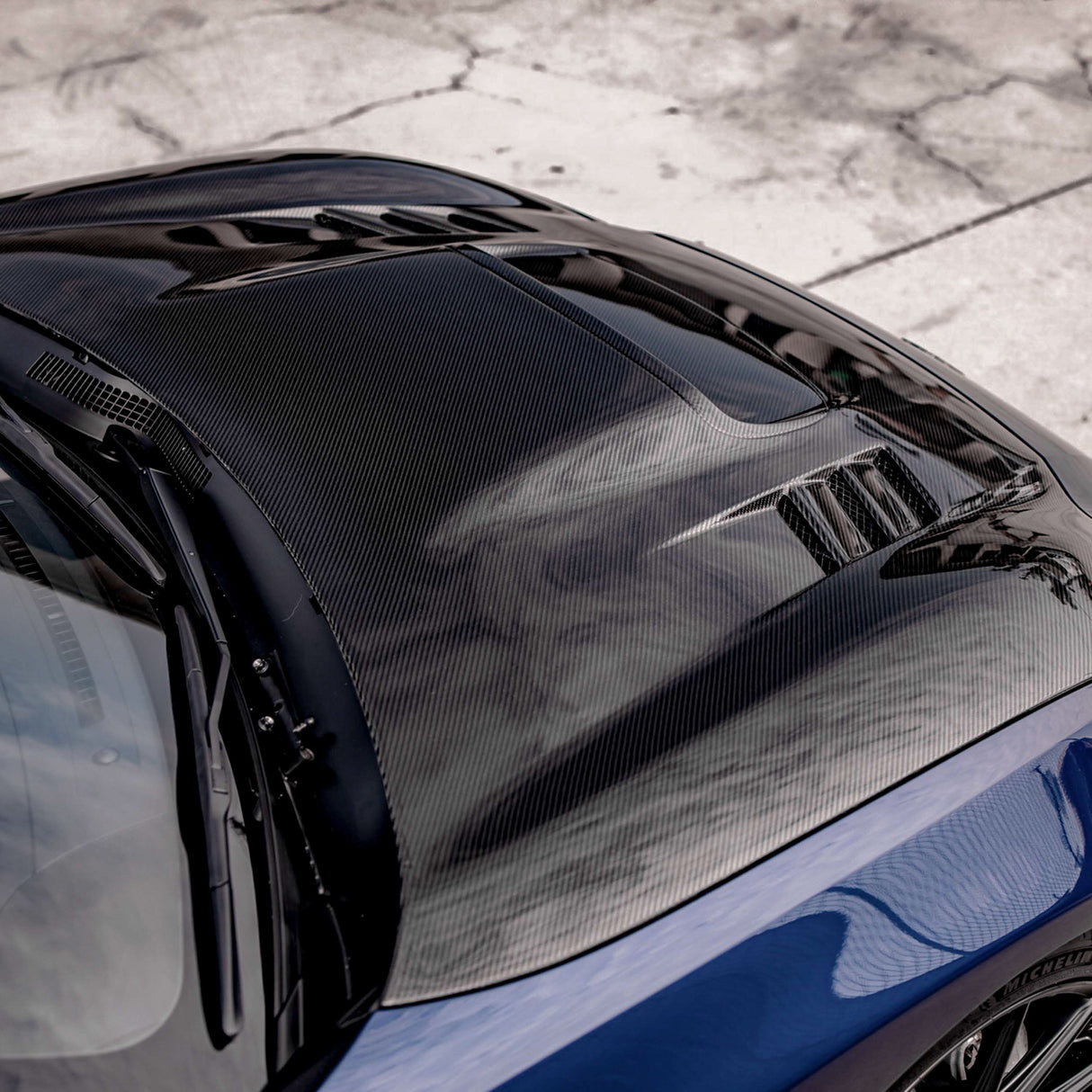 FA-style carbon fiber hood for 2022 Toyota GR86/ Subaru BRZ