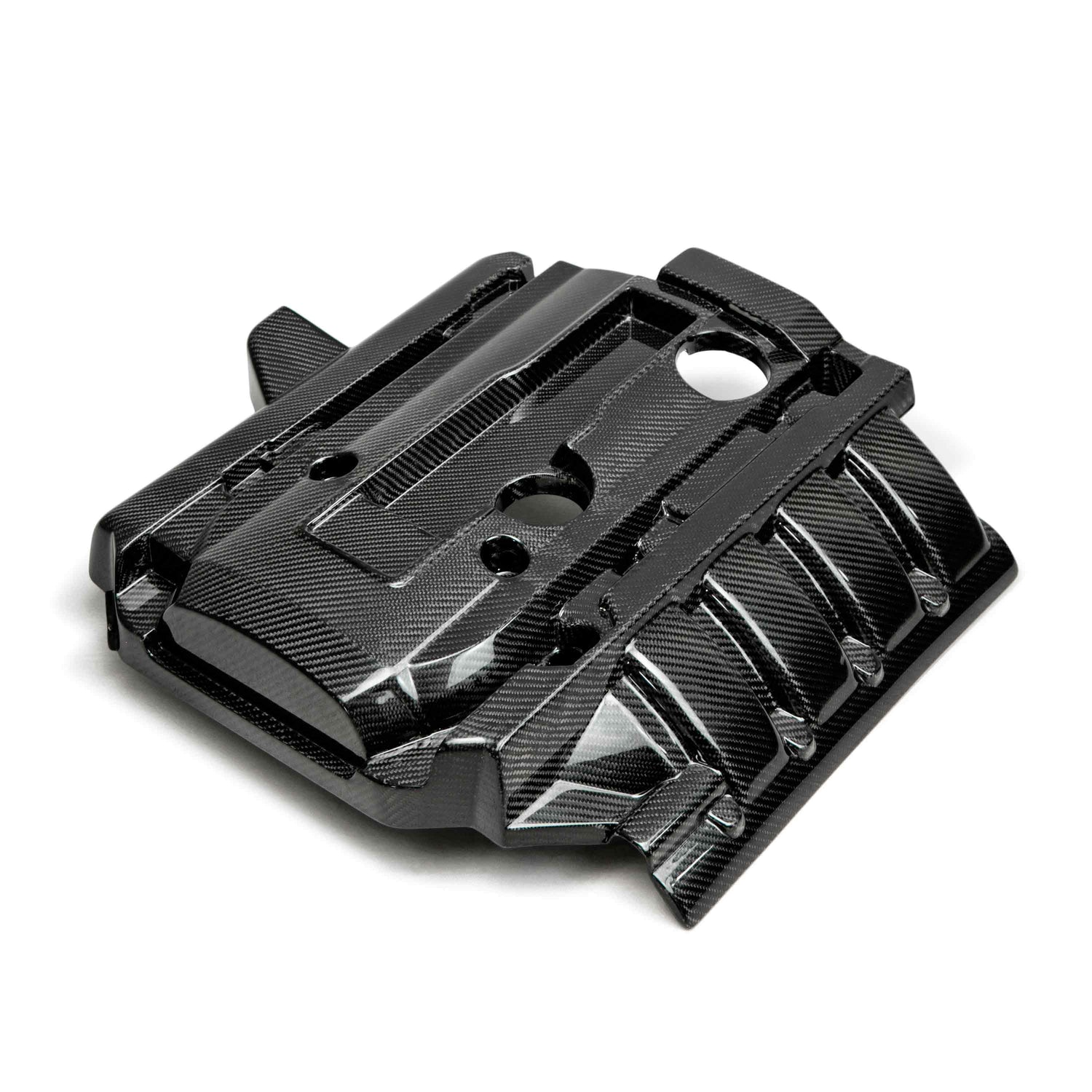 Carbon fiber engine cover for 2015-2023 Ford Mustang Eco Boost