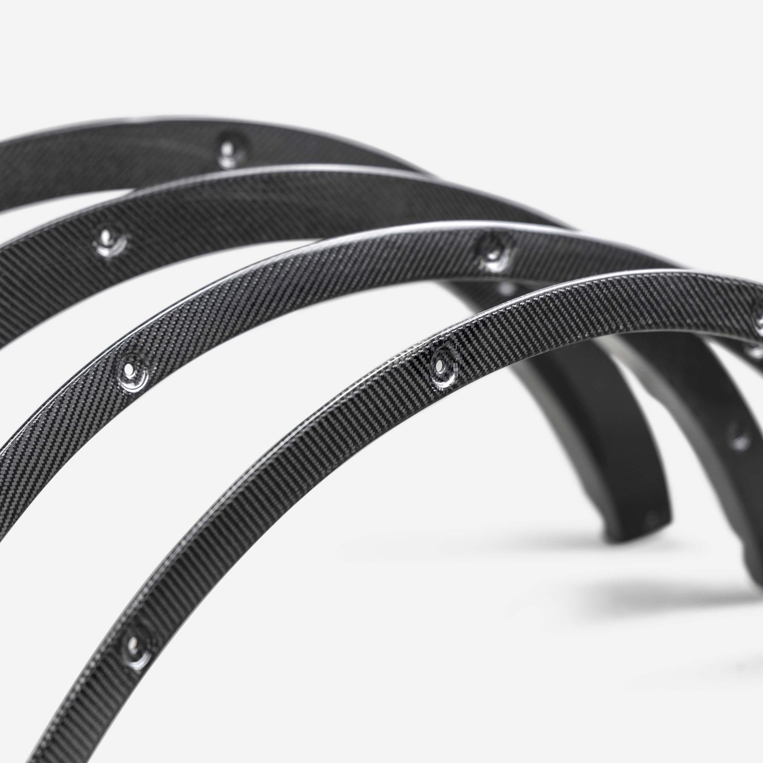 Carbon fiber fender flare delete kit for 2021-2024 Ford Bronco 4DR