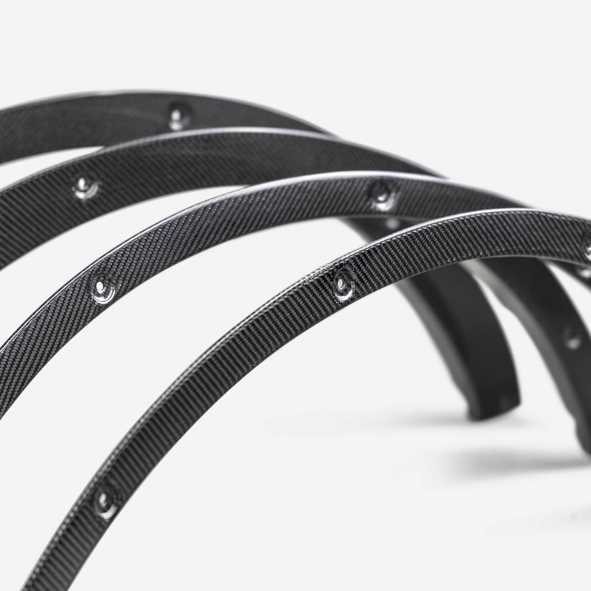 Carbon fiber fender flare delete kit for 2021-2024 Ford Bronco 4DR