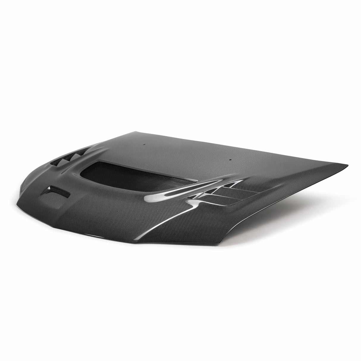 CW-style carbon fiber hood for 2003-2006 Mitsubishi Lancer EVO