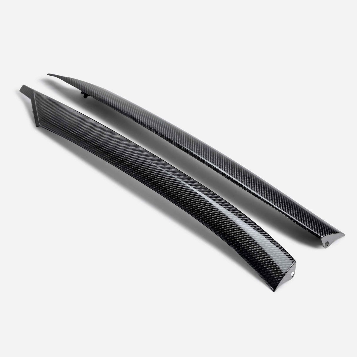 Carbon fiber pillar cover replacements for 2020-2024 Chevrolet C8