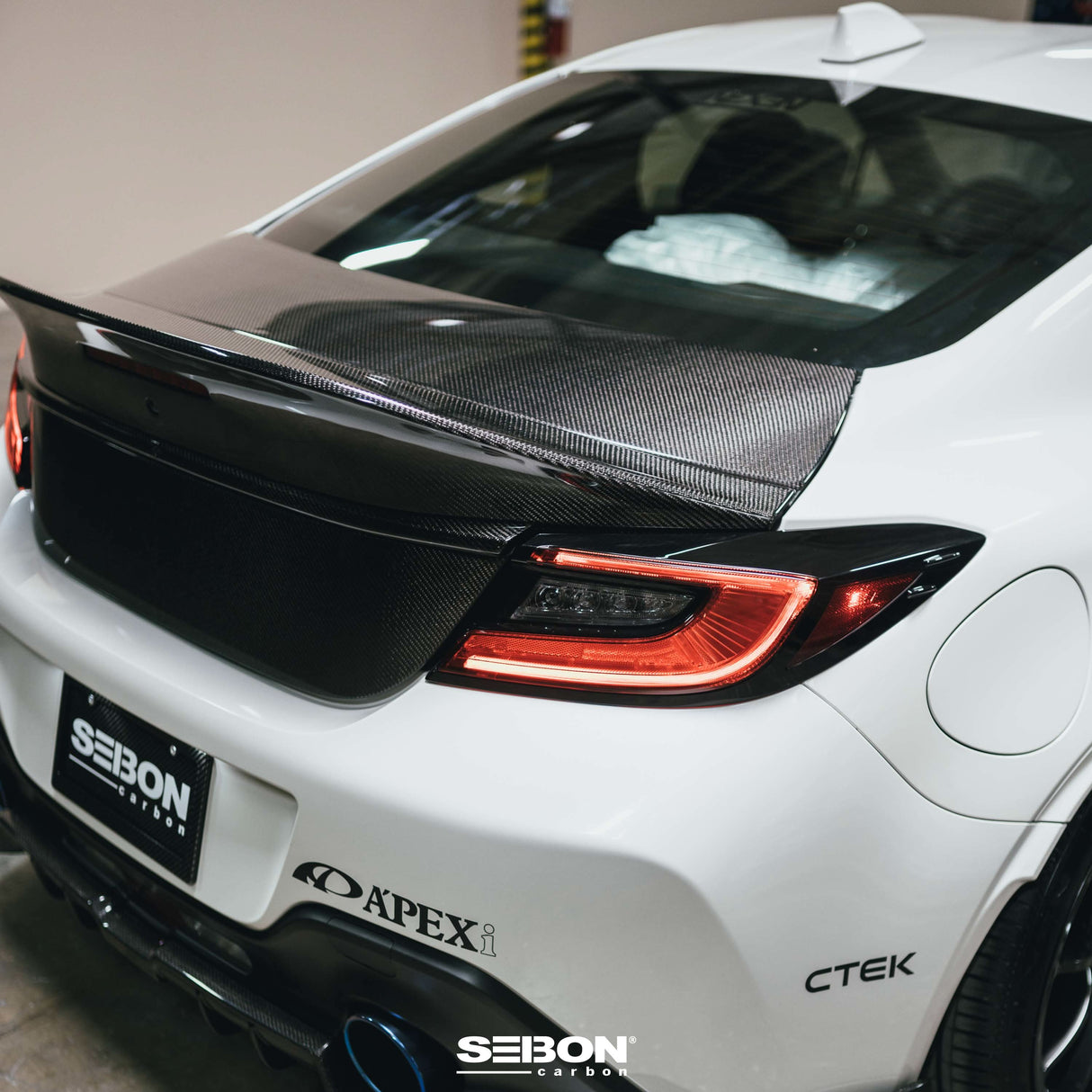 C-style carbon fiber trunk lid for 2022 Toyota GR86/ Subaru BRZ