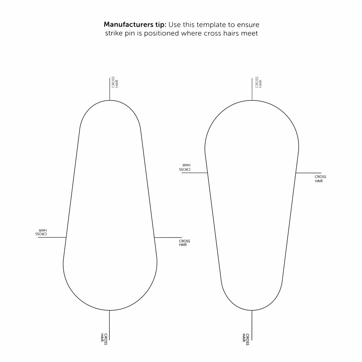 AeroCatch Plus Flush Hood Latch and Pin Kit - Black - with lock