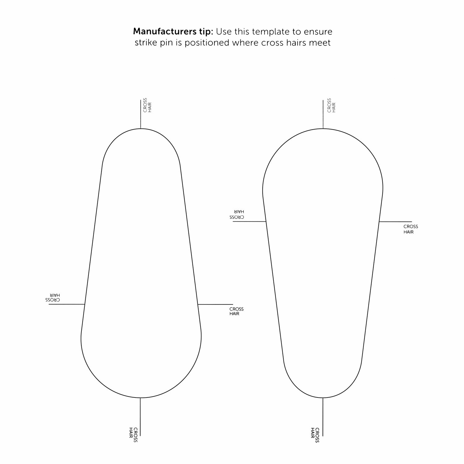 AeroCatch Plus Flush Hood Latch and Pin Kit - Black - with lock