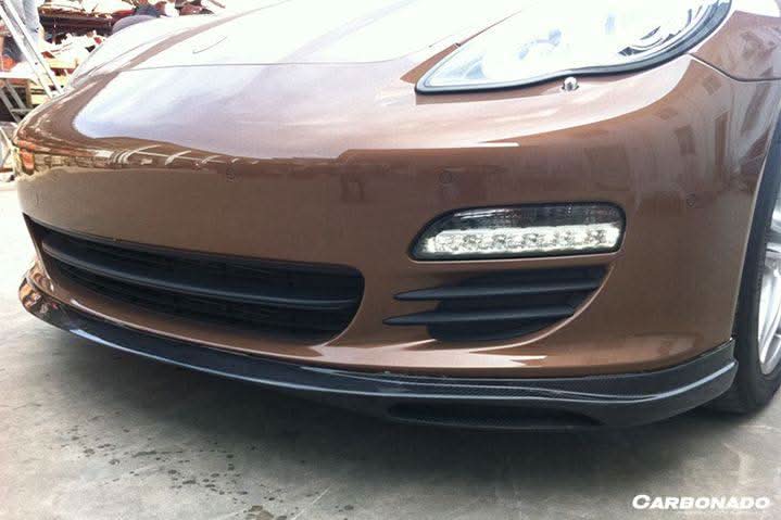 2010-2013 Porsche Panamera 970.1 GMT Style Carbon Fiber Front Lip
