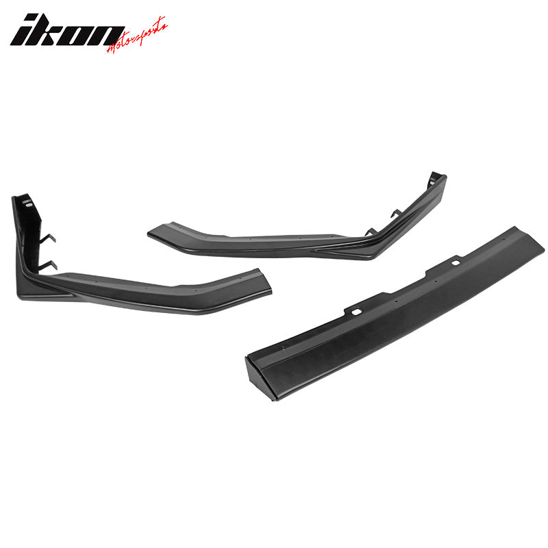 2018-2021 Subaru WRX STI Style Unpainted Front Bumper Lip ABS 3PCS