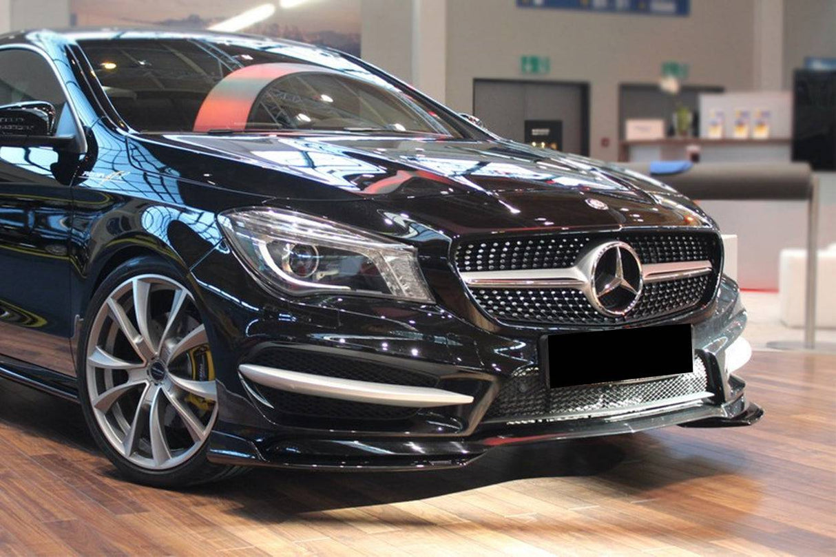2014-2016 Mercedes Benz W117 CLA Sport CLA45 AMG PA Style Front Lip