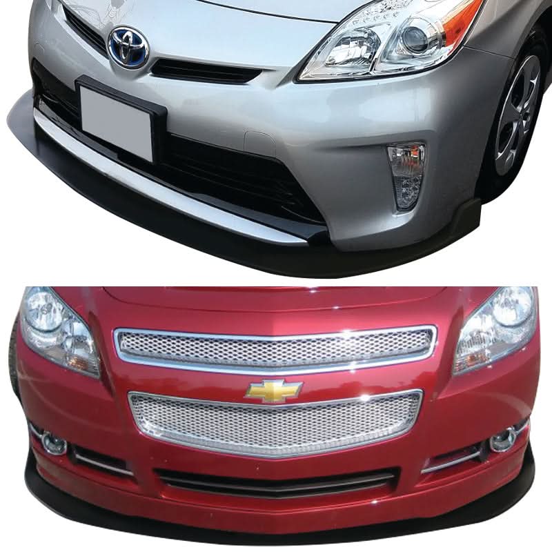 Universal IKON Style Unpainted Front Lip Splitter PP
