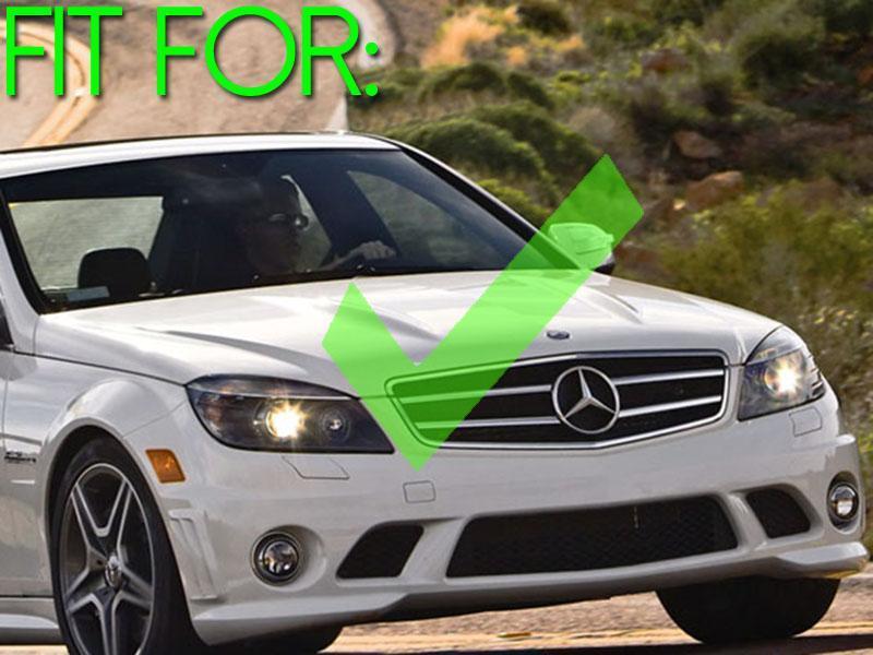 2008-2010 Mercedes C-Class W204 AMG Style Fog Light Set