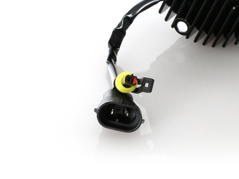 2010-2019 Toyota 4Runner Projector LED Fog Lights - Black Bezel