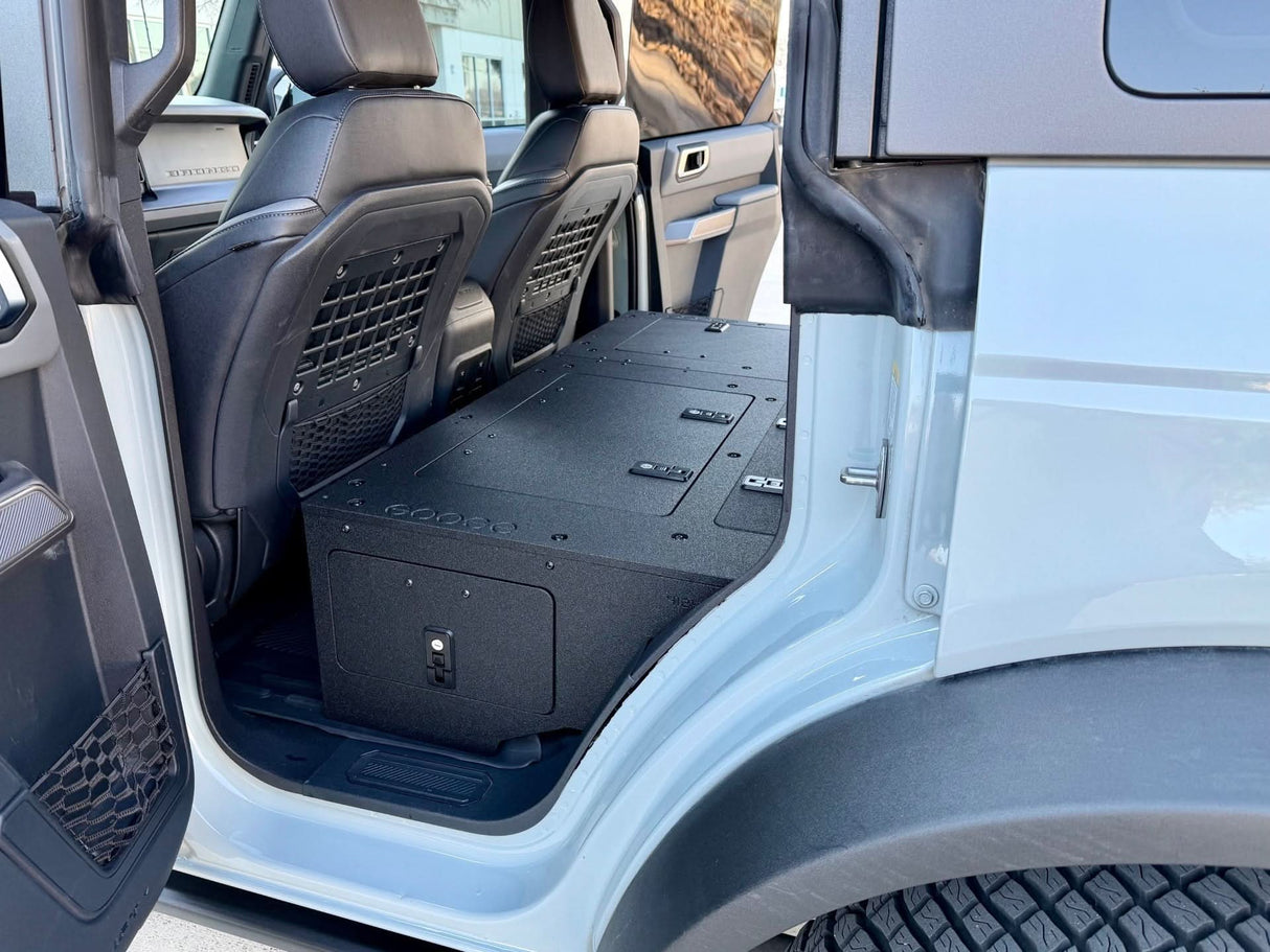 Ford - Bronco - 2021-Present - 6th Gen - 4 Door - Explore Series - Seat Delete - Second Row - Low Profile