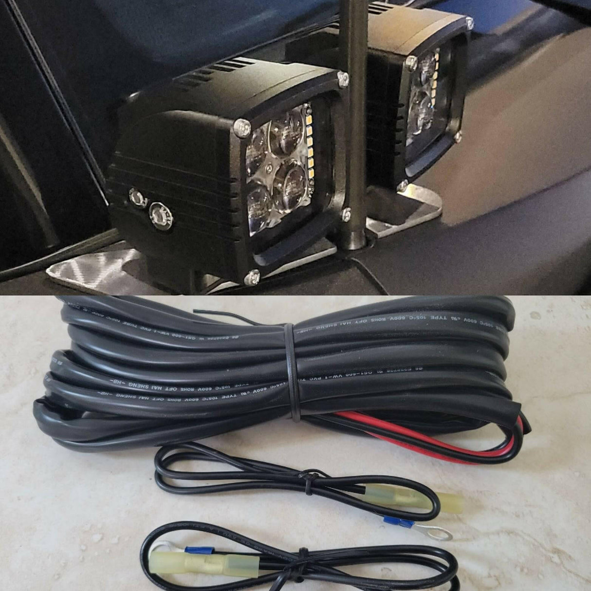 2021+ Ford Bronco Hood Mount/Ditch Lights/Pillars