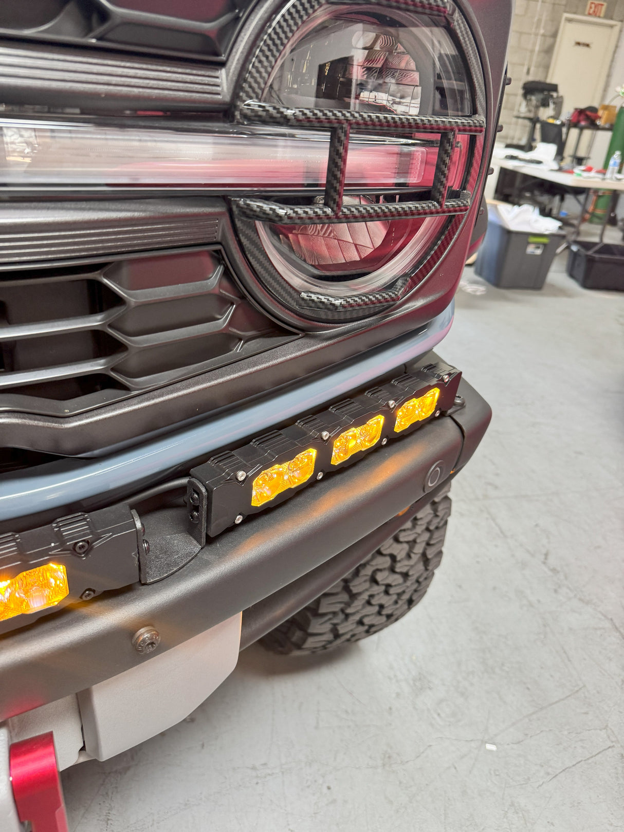 Bronco Raptor Lightbar XL kit 2021+