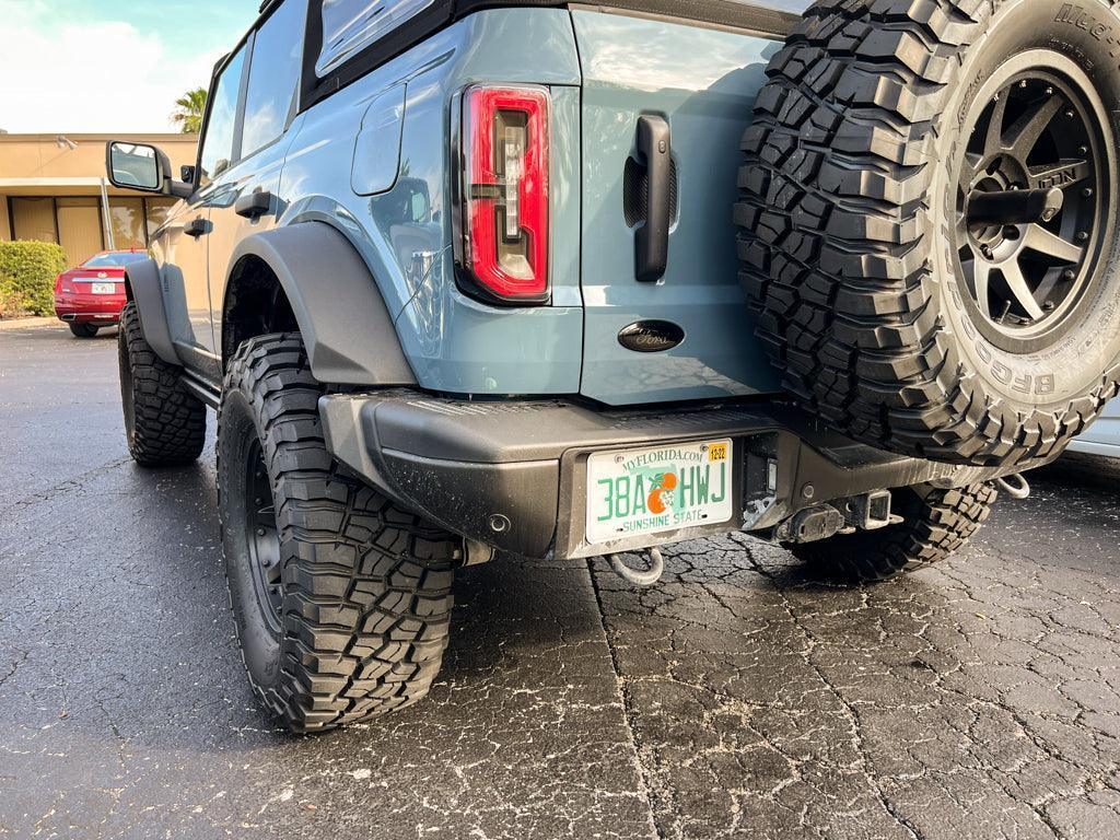 Ford Bronco Rear Oval Emblem Overlay (Tint or Solid) - 2021-2025 Bronco / Bronco Sport