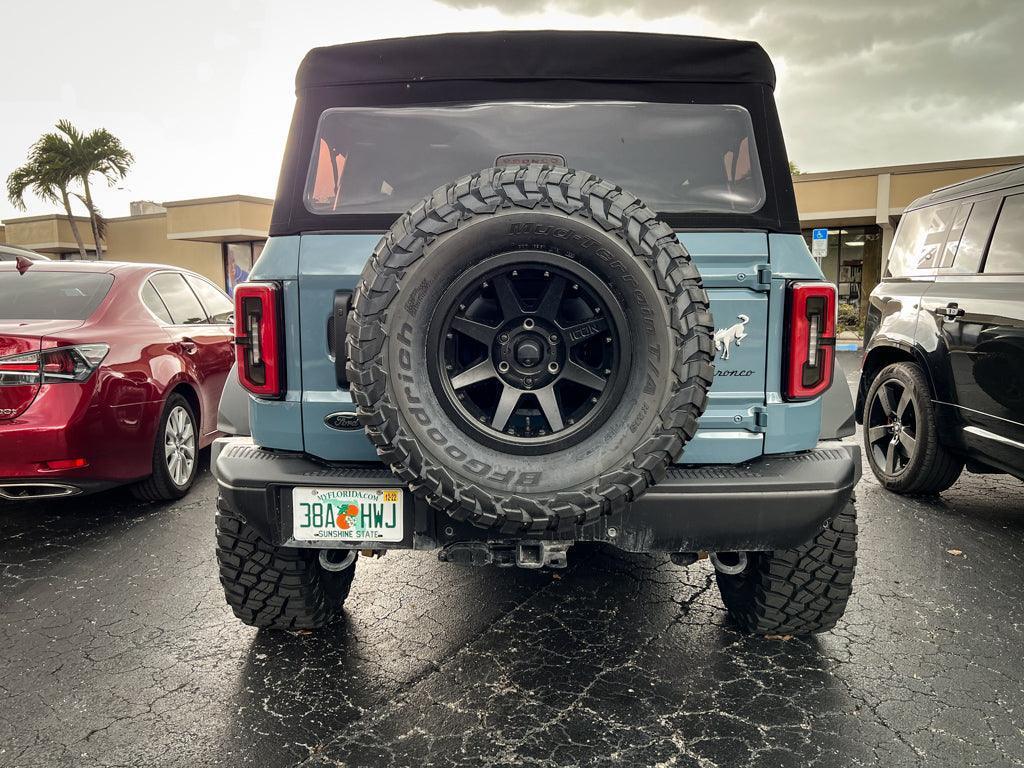 Ford Bronco Rear Oval Emblem Overlay (Tint or Solid) - 2021-2025 Bronco / Bronco Sport