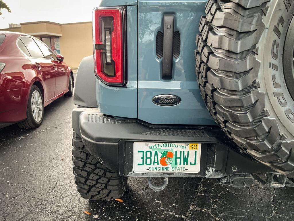 Ford Bronco Rear Oval Emblem Overlay (Tint or Solid) - 2021-2026 Bronco / Bronco Sport