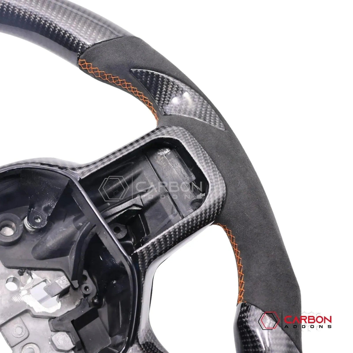 F150 2021-2024 Custom Heated Carbon Fiber Steering Wheel
