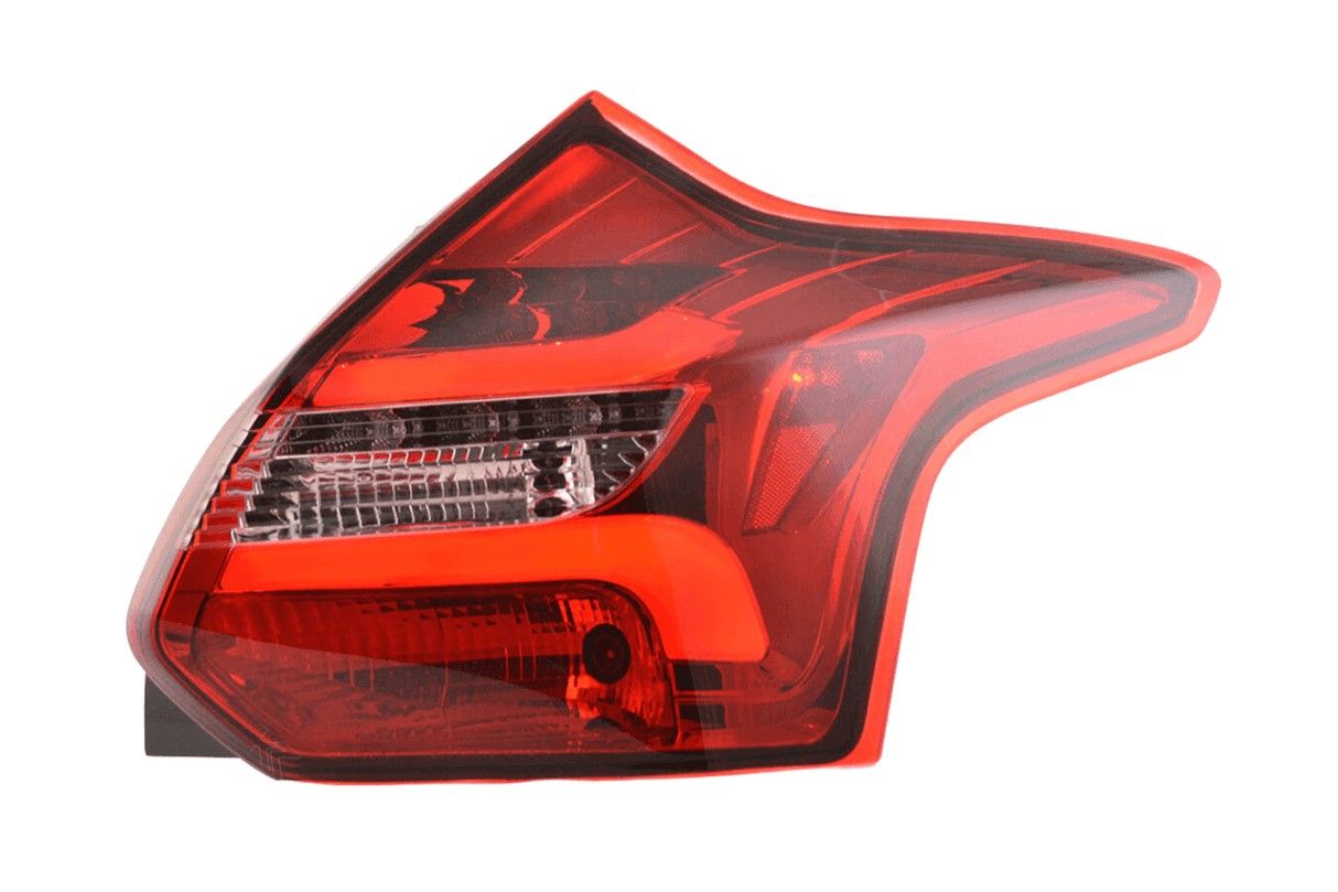 Ford Focus 3 (C346) Hatchback Red LED Taillights Set (2011 - 2014) - K2 Industries